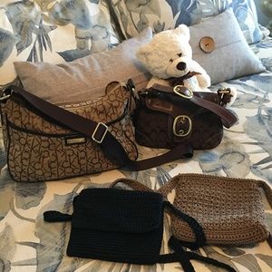 GENUINE COACH, CALVIN & SAK PURSES - EXCELLENT !